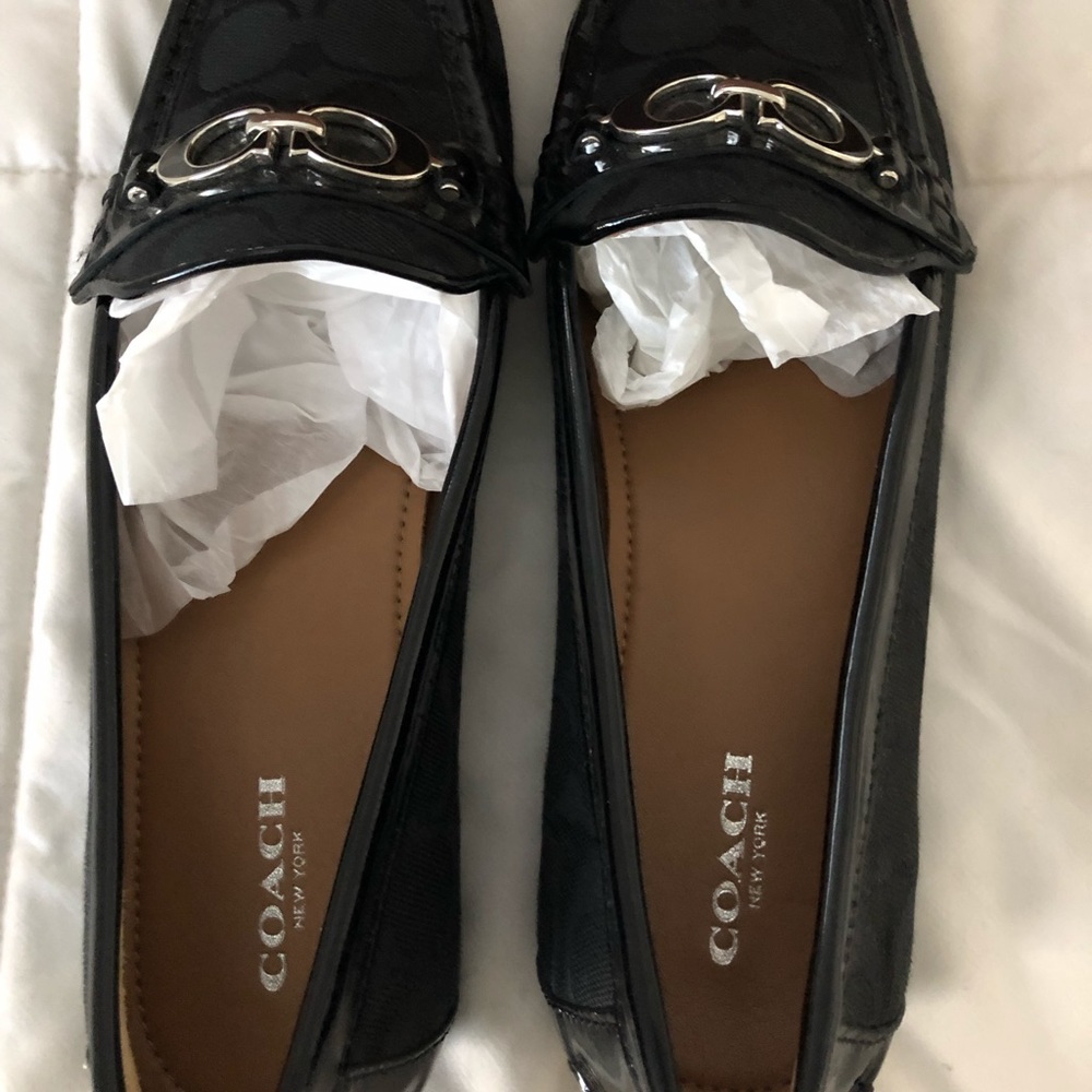 COACH slip on shoes
